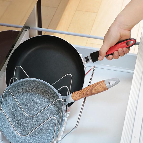フライパン収納 縦置き 斜め置き 2way フライパン 鍋フタスタンド 伸縮式 Soroelusmart フライパンスタンド シンク下 システムキッチン 3316 インテリアパレットヤフー店 通販 Yahoo ショッピング