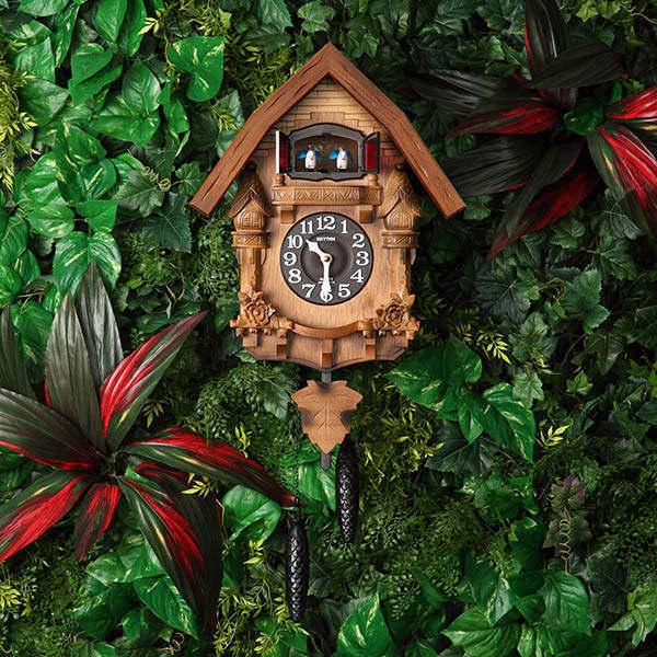 掛け時計 鳩時計 カッコー時計 カッコーテレス （ 壁掛け時計 振り子