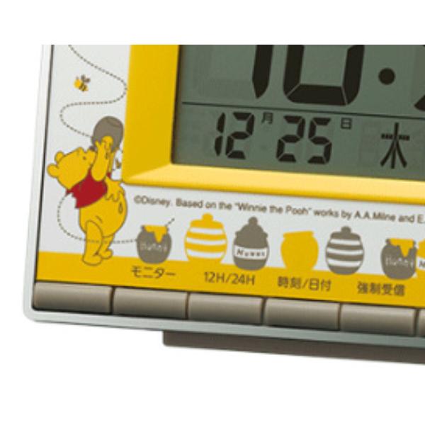 目覚まし時計 ディズニー デジタルアラーム くまのプーさん 8rz133mc08 めざまし時計 卓上めざまし時計 置き時計 デジタル インテリアパレットヤフー店 通販 Yahoo ショッピング