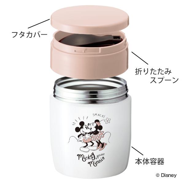 入手困難 弁当箱 スープジャー ミッキーマウス ミニーマウス フードポット スープボトル 300ml スープポット スープ お弁当箱 スプーン付 Discoversvg Com