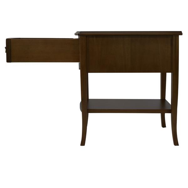 サイドテーブル 引出し付 クラシック調 Venezia 幅30cm （ 開梱設置