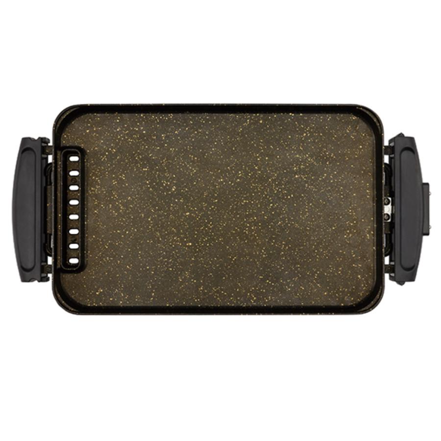 ピーコック魔法瓶工業 両面グリルプレート マーブルコーティング 温度