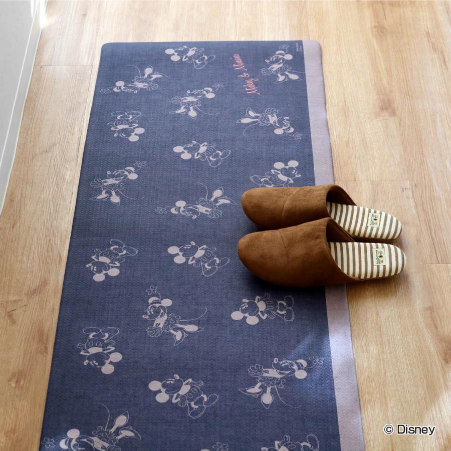 1650円 期間限定特価 キッチンマット 45 240cm 拭ける Pvcキッチンマット ミッキーマウスamp ミニーマウス キッチン マット 240cm Pvcマット 洗濯不要 お手入れ簡単 台所