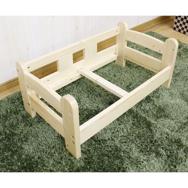 初回限定 ペットベッド 高さ35cm 1段 ペット用 ベッド 木製 天然木 すのこ ネコ用 犬用 送料無料 ペット ベット ペットベット ペット用 ベッド 木製ベッド 幅 70 ペット用品 ペット家具 イヌ用 猫用 ミニサイズ おしゃれ すのこベッド 天然杢の素材感が優しい