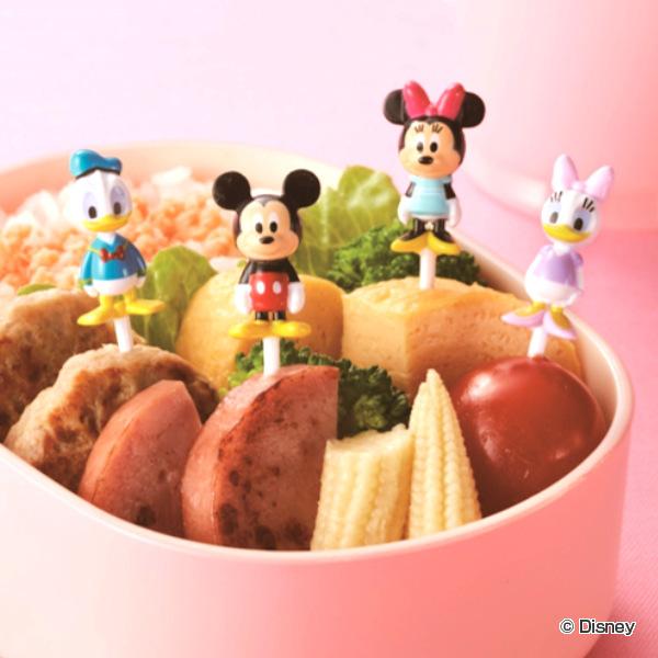 ピック お弁当 ミッキーマウス ディズニー ミッキー＆フレンズ ニコニコピック （ 弁当 お弁当ピック 飾り 子供 ）  :341999:インテリアパレットヤフー店 - 通販 - Yahoo!ショッピング