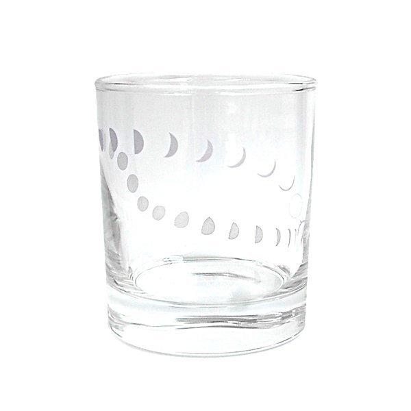 グラス 300ml ムーンフェーズ ガラス コップ タンブラー 食器 日本製 （ ロックグラス 10オンス 月 満ち欠け ムーンフェイズ ）｜interior-palette｜06