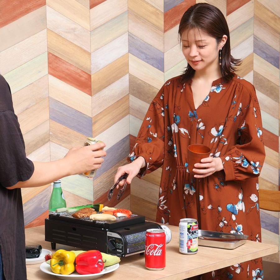 ニチネン アウトドア バーベキューコンロ ガスコンロ カセットコンロ