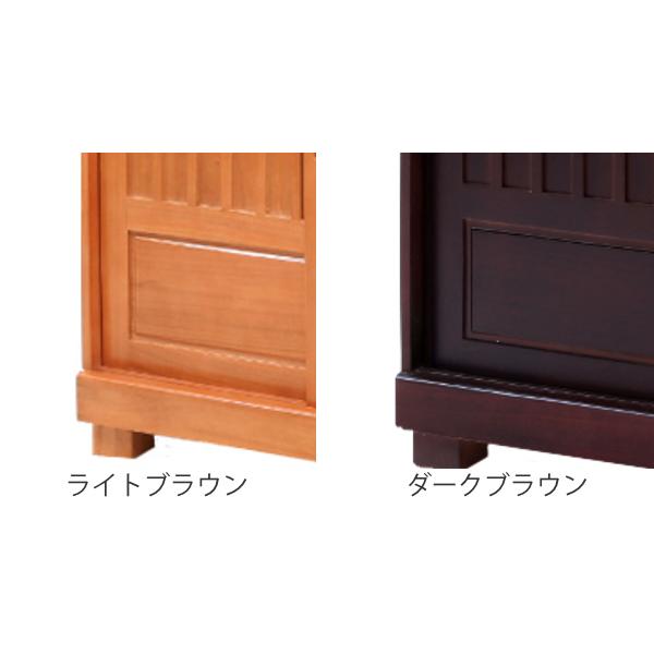 下駄箱 幅115cm 引き戸式 （ 靴箱 和風 靴入れ 玄関収納 玄関 靴 収納 幅115 奥行38.3 高さ95.3 完成品 ） 