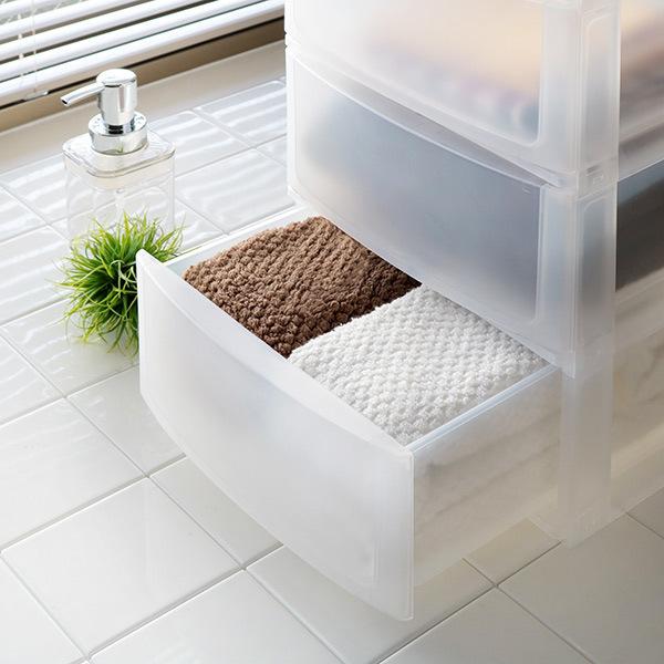 収納ケース 引き出し 幅26.5×奥行34.5×高さ38.5cm A4 3段 （ 収納