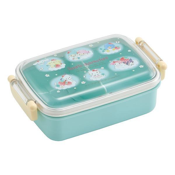 スケーター お弁当箱 1段 抗菌 ふわっとタイトランチボックス サンリオ