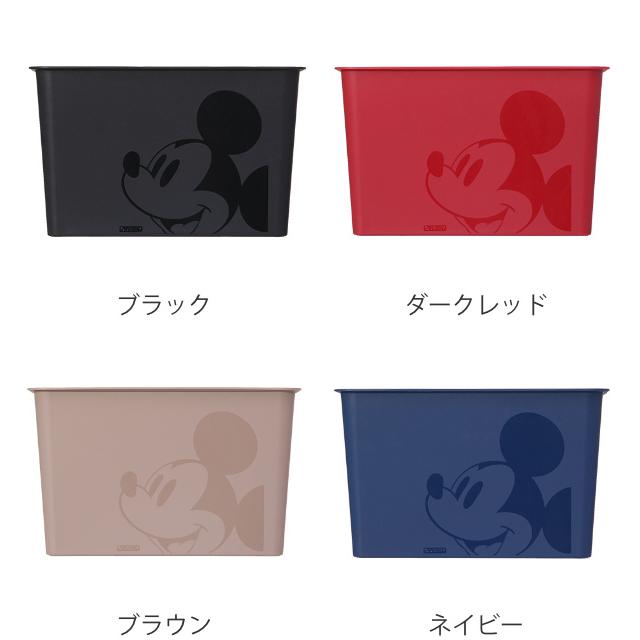 Disney（ディズニー） 収納ボックス 幅38×奥行27×高さ23.5cm ふた付き