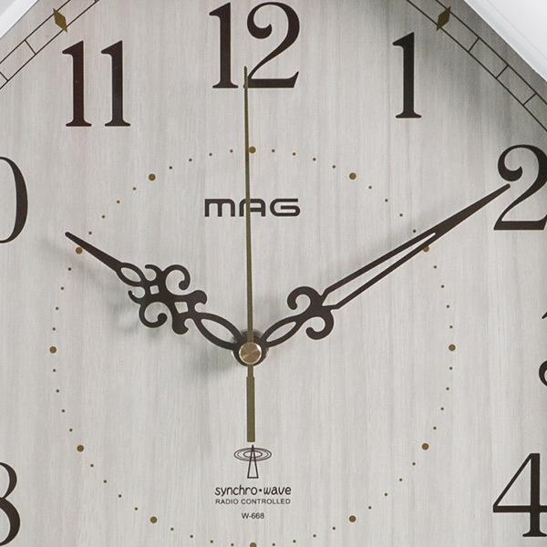 電波時計 掛け時計 八卦 八角形 時計 （ 壁掛け時計 アナログ