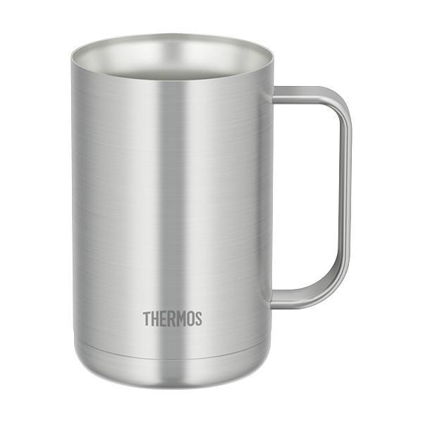 サーモス ビールジョッキ 600ml 真空断熱 ステンレス JDK-600 （ thermos ジョッキ グラス 食器 食洗機対応 ビールグラス 保温 保冷 タンブラー 大容量 ）｜interior-palette｜08