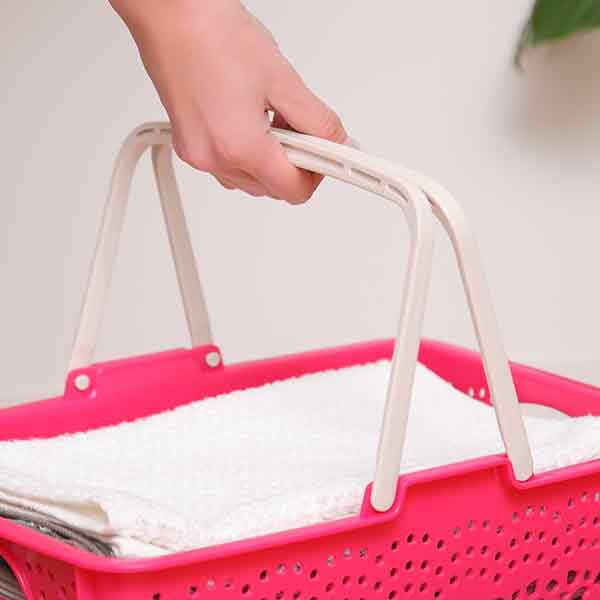 バスケット 収納 ショッピングバスケット 買い物かご レジカゴ
