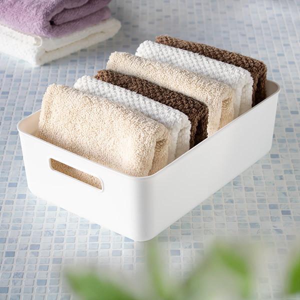 収納ケース 幅36.4×奥行25.9×高さ12cm 小物収納 やわらかBOX 浅型