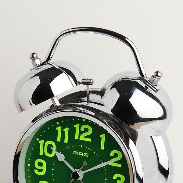 目覚まし時計 ベル音目覚まし時計 ベルズDX （ 目覚まし アナログ 時計