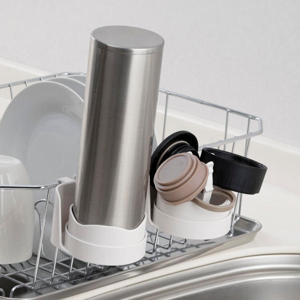 ボトルスタンド ボトル乾燥ホルダー 水キレット ボトルが倒れにくい ボトルラック ペットボトル立て ペットボトル コップ 水筒 水切り 乾燥 インテリアパレットヤフー店 通販 Yahoo ショッピング