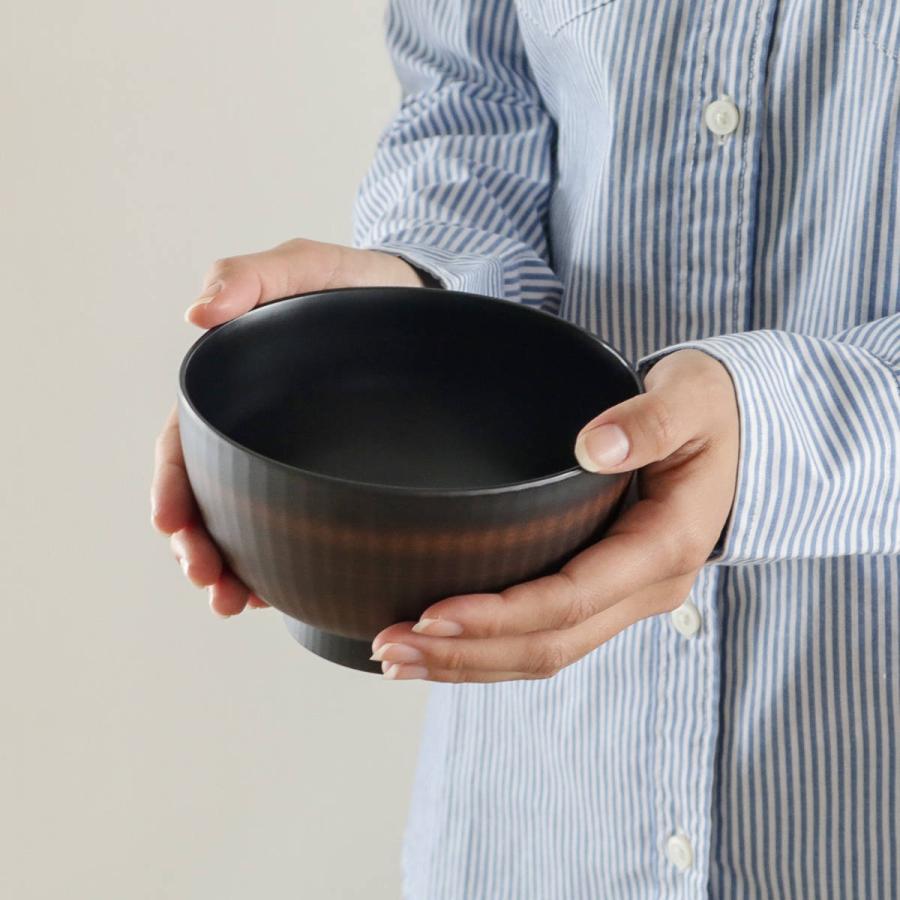 どんぶり 14cm ONES きらら 栃木目 プラスチック製 （ 食洗機対応 電子