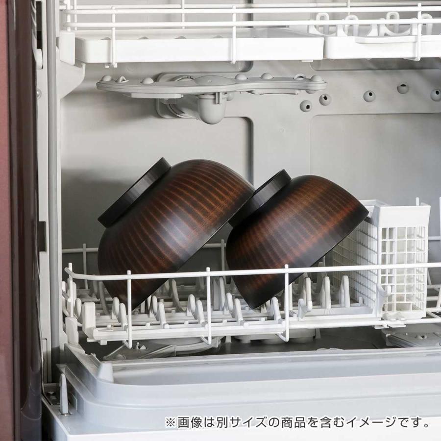 どんぶり どんぶり 14cm ONES きらら 栃木目 プラスチック製 5個セット （ 食洗