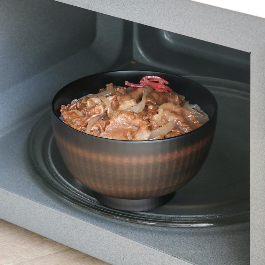 どんぶり 14cm ONES きらら 栃木目 プラスチック製 （ 食洗機対応 電子