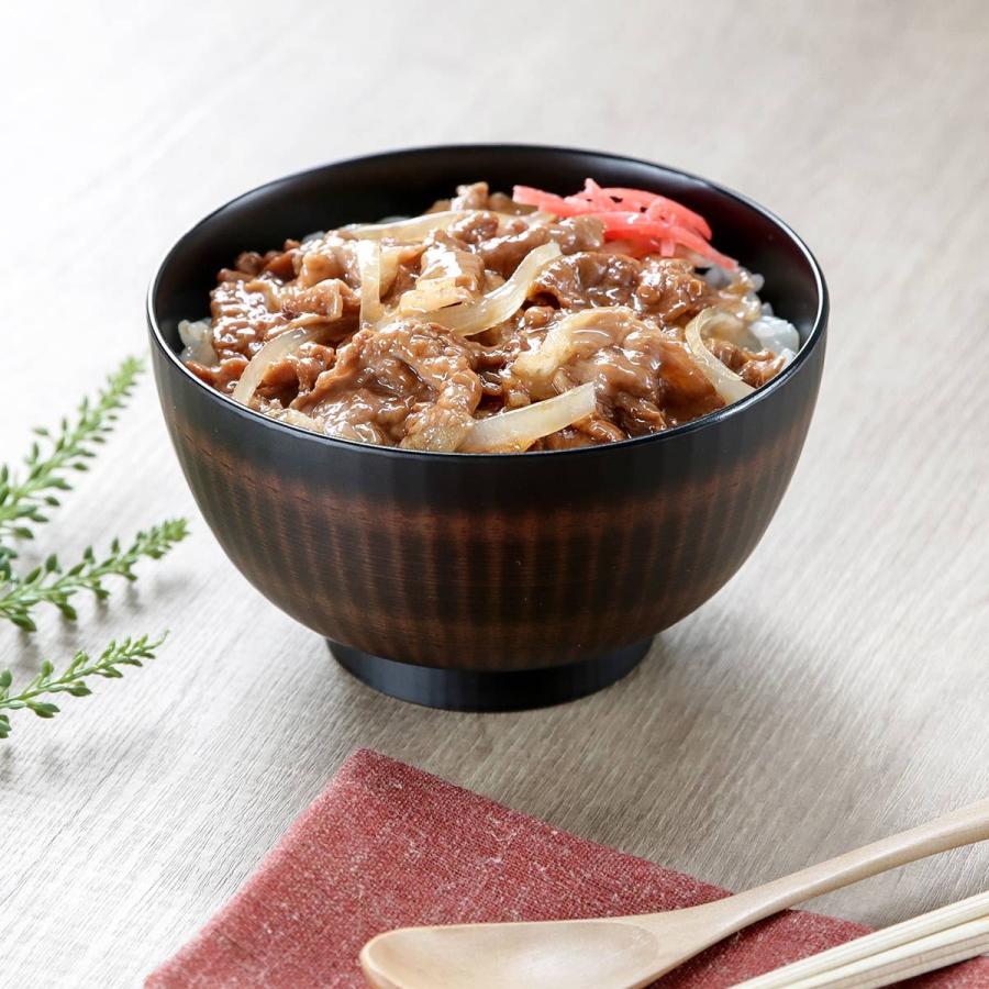 どんぶり 14cm ONES きらら 栃木目 プラスチック製 （ 食洗機対応 電子