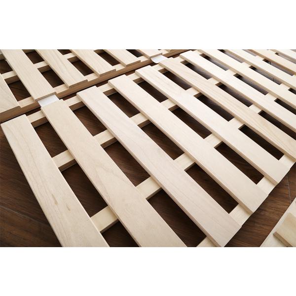 折りたたみ式　木製すのこベッド　セミダブル　ホワイト 楽天市場】楽天1位 組み立て“超ラク” 折りたたみ ベッド すのこベッド