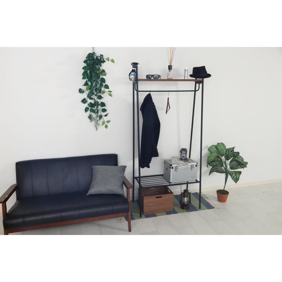 不二貿易（Fuji Boeki） ハンガーラック 幅80cm スチール製