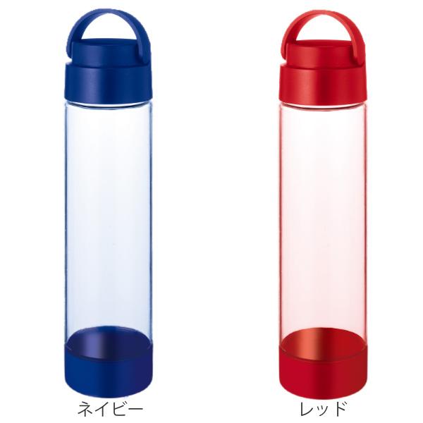 トレードワークス 水筒 550ml クリアボトル プラスチック MOTTERU