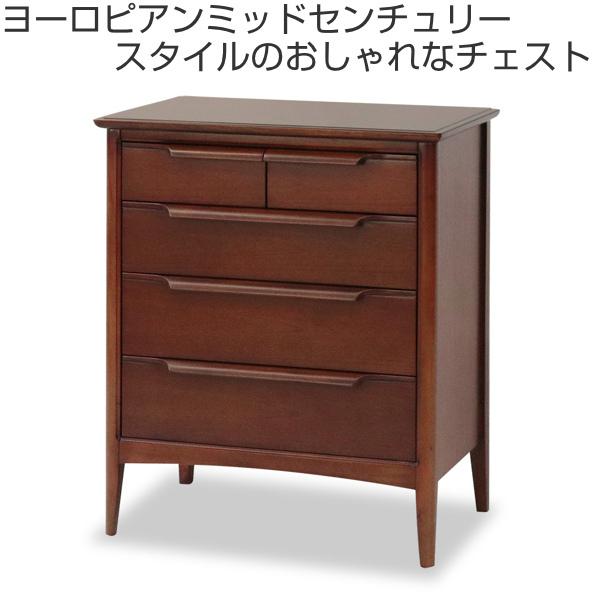 東海家具工業 チェスト 4段 クラシック調 マホガニー材 オーランド 幅