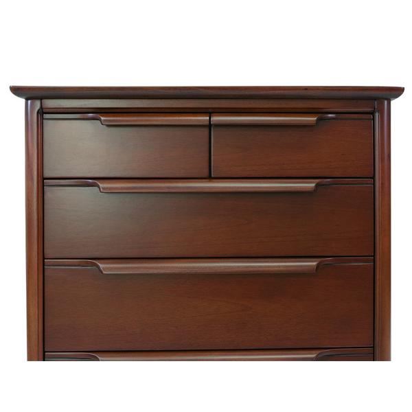 東海家具工業 チェスト 4段 クラシック調 マホガニー材 オーランド 幅