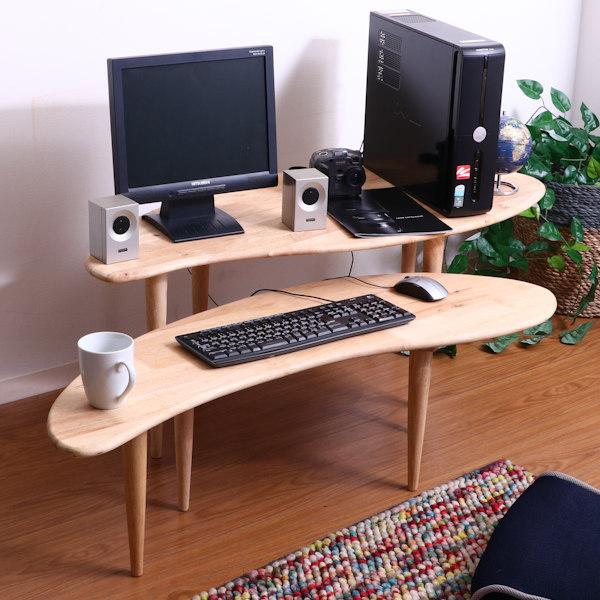 センターテーブル 幅114cm 木製 天然木 サブテーブル 収納 ローテーブル テーブル 机 リビング （ リビングテーブル カフェテーブル 幅 114 ツイン ）