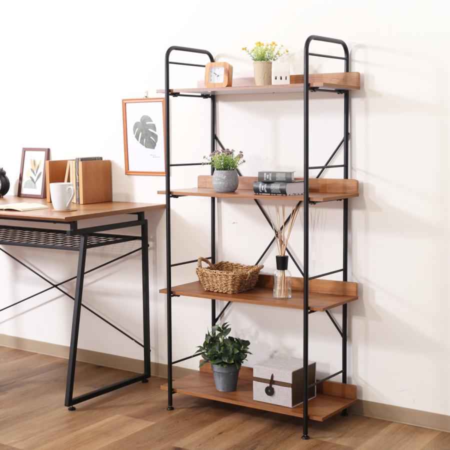 【組み立て簡単】本棚 ステンレスラック プリンタラック 書類棚 オープンシェルフ 組み立て簡単】本棚 ステンレスラック プリンタラック 書類棚 オープン