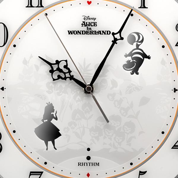 掛け時計 アリス 電波時計 時計 壁掛け時計 不思議の国のアリス 電波 掛時計 壁掛け インテリアパレットヤフー店 通販 Yahoo ショッピング