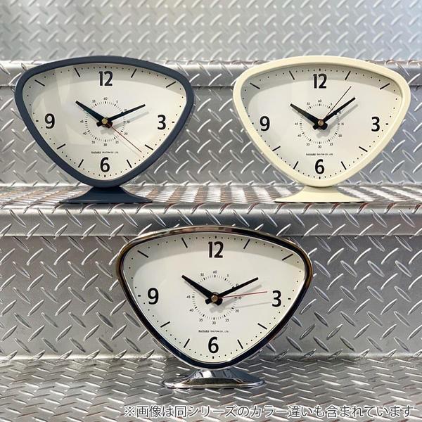 置き時計 ダルトン Dulton ライナルド クロック メッキ 逆三角形 時計 おしゃれ 置時計 アナログ 大きい インテリアパレットヤフー店 通販 Yahoo ショッピング