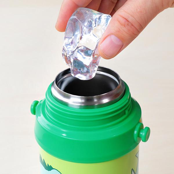 水筒 600ml 子供 キッズ ステンレスボトル 直飲み ワンタッチ （ 保冷