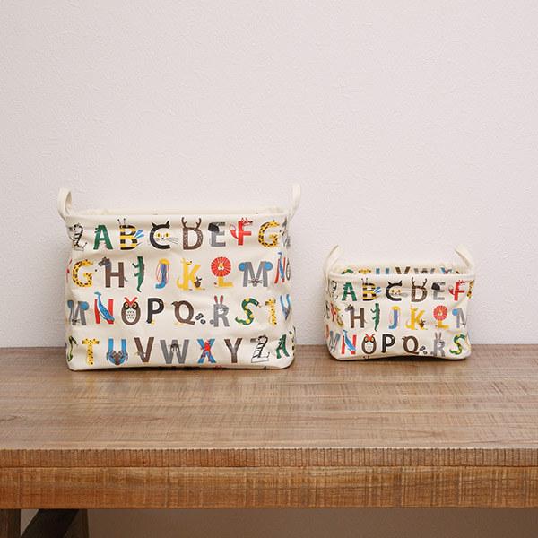 収納ケース 幅23×奥行18×高さ14cm アルファベット アンファン ピリエ