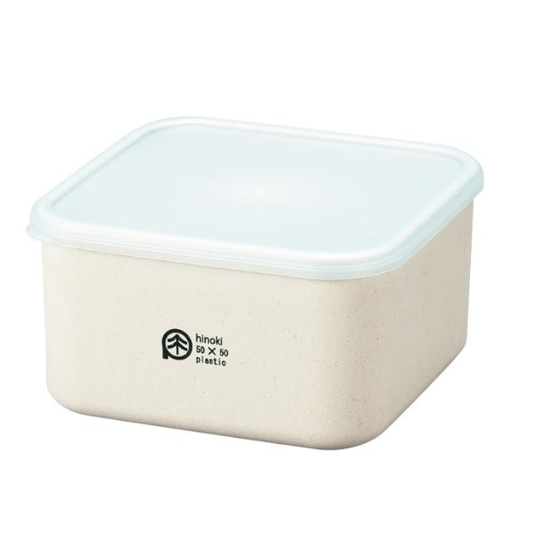 HAKOYA 弁当箱 保存容器 550ml L ひのきのぷら スクエアランチプラス