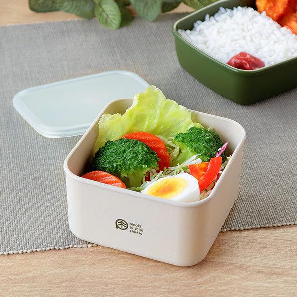 旧型中古品 正方形 空箱　保存袋16セット HAKOYA 弁当箱 保存容器 550ml L ひのきのぷら スクエアランチプラス
