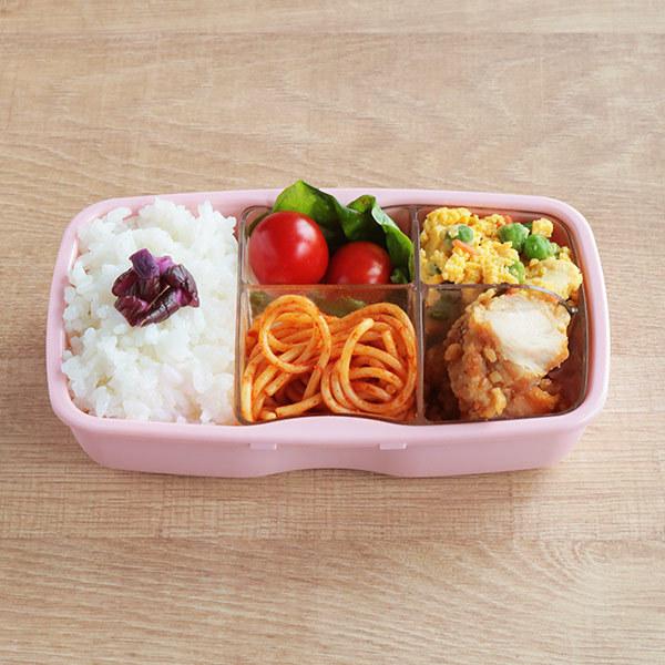 お弁当箱 1段 500ml レスボックス おかず容器付き ランチボックス 食洗機対応 レンジ対応 弁当箱 女子 弁当 お弁当 インテリアパレットヤフー店 通販 Yahoo ショッピング