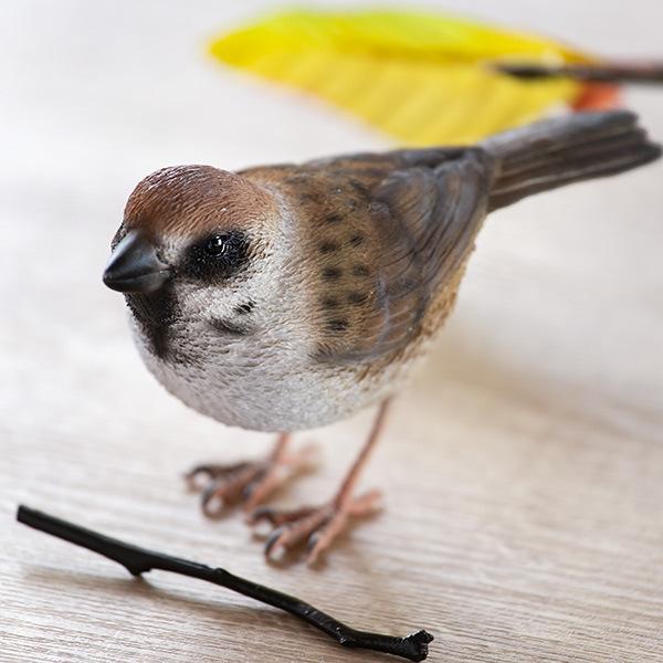 magnet オブジェ BIRDIE BILL スズメ マグネット付き ( 置き物 magnet オブジェ BIRDIE BILL スズメ マグネット付き ( 置き物