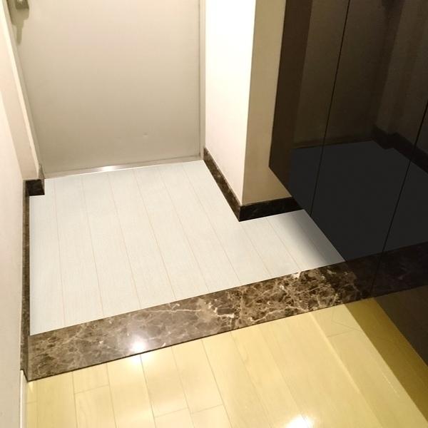 玄関 模様替え リメイク シート 91 5 150 Cm 床 土間 敷くだけ マット 簡単 おしゃれ 賃貸 屋内 屋外 防水 ベランダ バルコニー 廊下 傷 汚れ 保護 インテリアパレットヤフー店 通販 Yahoo ショッピング