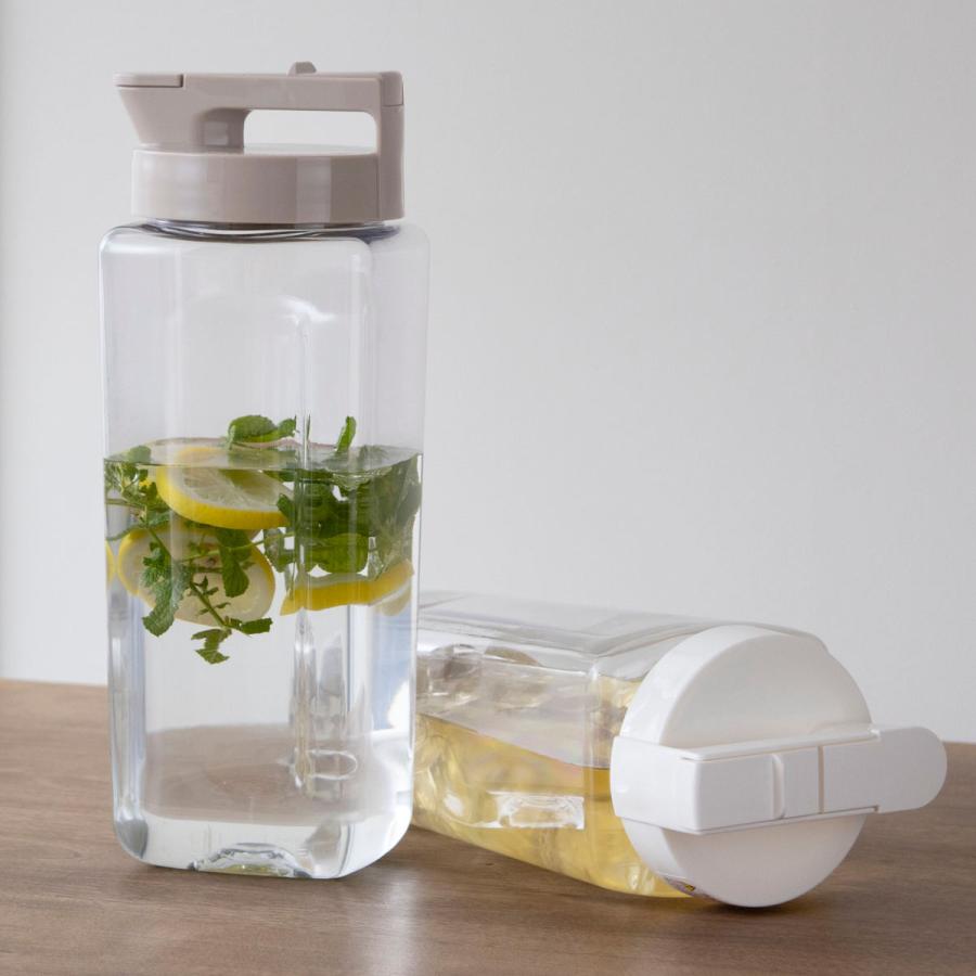 ピッチャー 冷水筒 2.1L 耐熱 横置き プラスチック K-1280