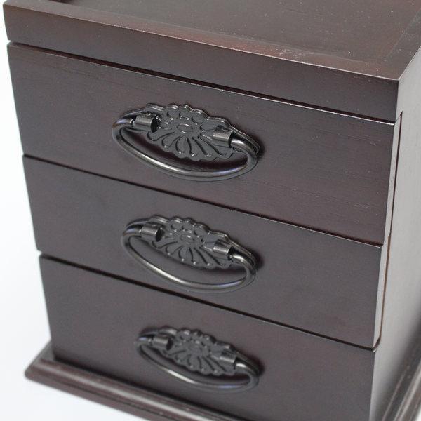 チェスト 和風 3段 和風ミニチェスト 桐製 仏壇 （ 木製 インテリア