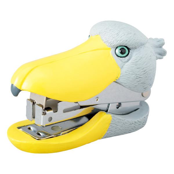 ステープラー ハシビロコウ ステンプラー 文具 デスクトップ STAPLER （ 文房具 雑貨 鳥 アニマル 動物 グッズ ）｜interior-palette