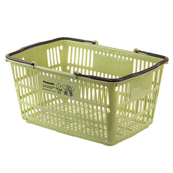 バスケット 収納 スヌーピー ショッピングバスケット 買い物かご レジカゴ 収納バスケット エコバッグ かご カゴ 日本製 インテリアパレットヤフー店 通販 Yahoo ショッピング