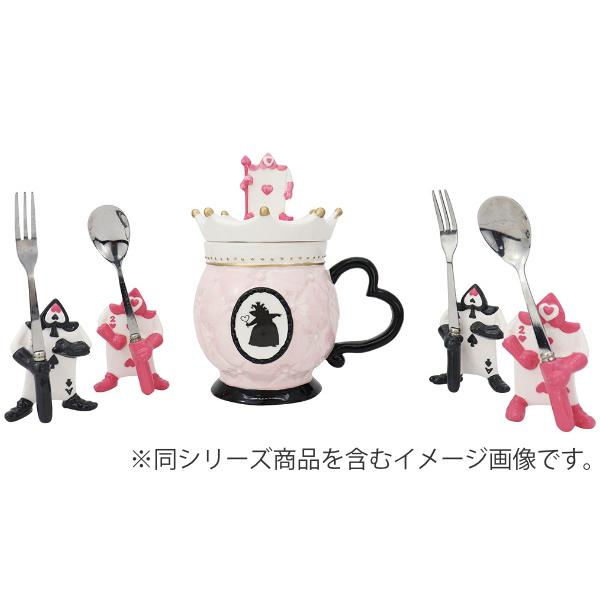 フォーク 13cm アリスインワンダーランド 磁器 ステンレス