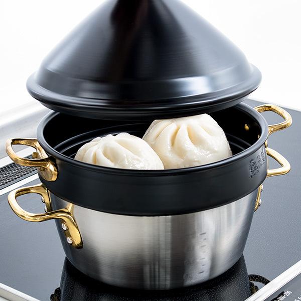 AKAO アルミ製せいろ　スチームクッカー 28cm 51He4D+7fpL._AC_UF350,