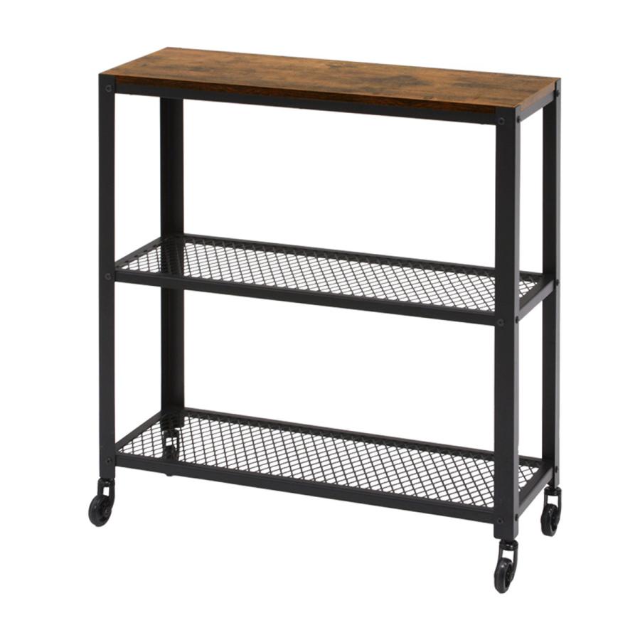 ヴィンテージ☆メタルラック HAGiHARA（萩原） オープンラック スチールラック ヴィンテージ調