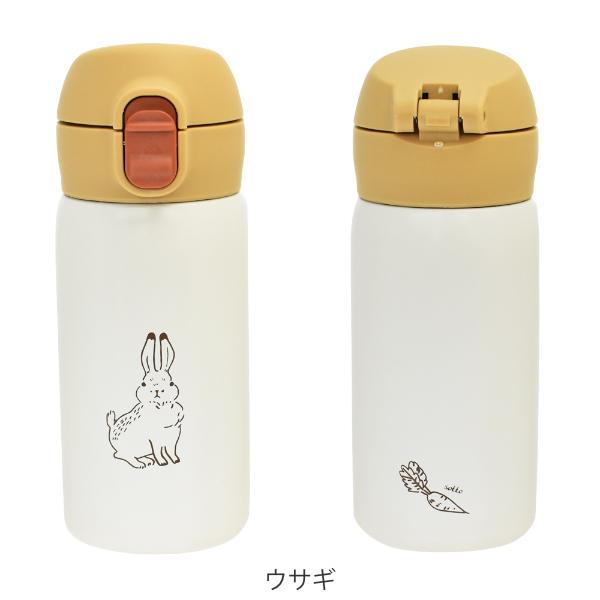 水筒 マグ 350ml ワンプッシュ ステンレス Sotto 動物 保冷 保温 直飲み マグボトル ステンレスボトル 女子 アニマル 3570 インテリアパレットヤフー店 通販 Yahoo ショッピング