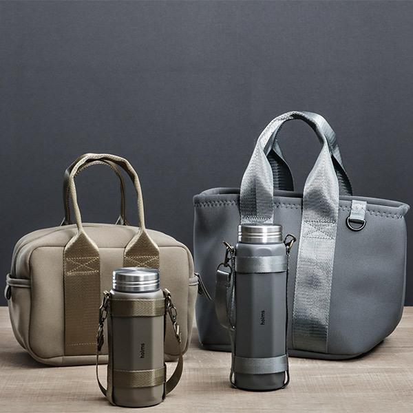 新品　ブランド　holms ホルムズ　多機能　保冷ランチトートバッグ弁当水筒傘 CB JAPAN（シービージャパン） ランチバッグ 保冷 holms トート